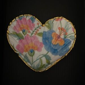 Heart shaped Seashell Trinket Dish